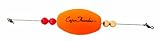 Precision Tackle 15405 Cajun Thunder Oval, 2.5-Inch, Weighted Sunglo