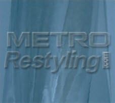 Metro Light Blue Chrome Mirror Graphic, Craft, Cricut &amp; Sign Vinyl Decal Adhesive-Backed Sticker Film 12"x12"