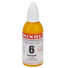 Mixol Universal Tints, Maize Yellow, 06, 20 ml