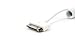 Salom Apple uCable -Coil USB data cable - Apple 30 pin plug (white): iPhone/ iPhone3G/ iPhone3GS/ iPhone4/ iPhone4CDMA/ iPhone4S/ iPod Classic/ iPod Nano/ iPod Touch/ iPad