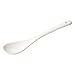 Porlien 5-inch White Teaspoons, Small Coffee Spoons Set of 6, Perfect for Coffee Cups and Teacups