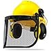 Neiko 53880A 4-in-1 Safety Helmet with Hearing and Face Protection, Heavy Duty Hard Hat | Removable Ear Muffs and Visors primary