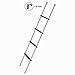 Top Line (BL200-05 Bunk Ladder with 60