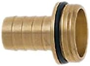 Siena Garden Wassertechnik 571729 1/3 Screw Connection with Bead and O-Ring Seal 32 mm (1 1/4 Inch) Brass