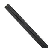 10 Pairs Plastic Melamine Asian BLACK Chopsticks