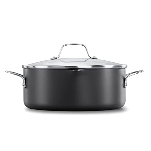 Calphalon Classic Hard-Anodized Nonstick Cookware, 5-Quart Dutch