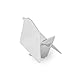 Umbra Origami Bird Ring Holder, Metal Ring Storage and Display for Jewelry, Chrome