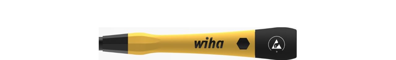 Wiha 281P PicoFinish ESD C4 Bitholder, Black Yellow, (WIH-43709)
