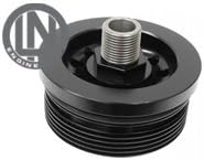 LN Engineering 106-01.5 Spin-on Oil Filter Adapter for MY03-06 Cayenne S/Turbo