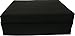 D&D Futon Furniture Black Trifold Foam Beds 3 x 27 X 75 in, Shikibuton, Foldable Mats, High Density Foam 1.8 lb