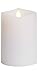 Darice Luminara® Flameless Candle - Unscented White Wax 360 Pillar - 4 in