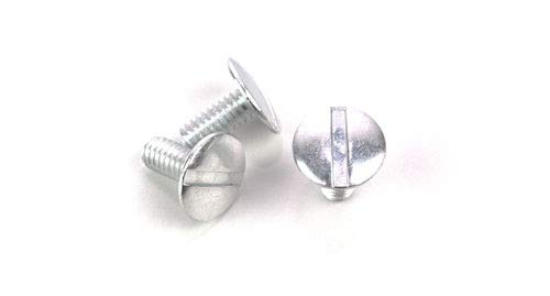 1/4 in. Aluminum Chicago Screws/Screw Posts (Qty 100 Sets)