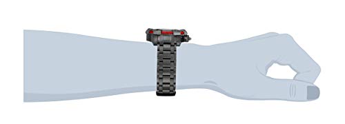 Invicta-Mens-Shaq-Swiss-Quartz-Watch-with-Stainless-Steel-Strap-Black-26-Model-33655