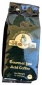Hevla Low Acid Coffee (2 pack) - Dark Roast - GROUND - REGULAR - 2 x 12 oz.