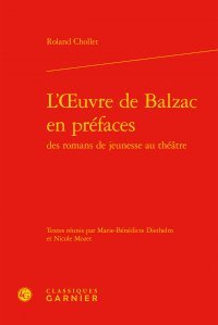 L' oeuvre de Balzac en préfaces