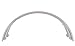 Replacement Headphones Headbands Top Head Band Repair Parts Compatible with Beats Solo HD Wired Headphones -White