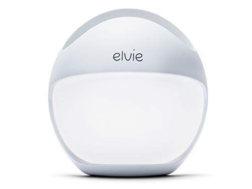 Elvie Curve Manual Wearable Breast Pump | Hands-Free, Kick-Proof, Portable Silicone Pump That Can Be Worn in-Bra for…