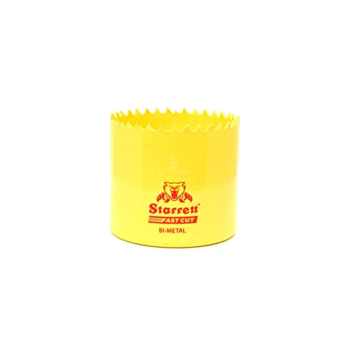 Starrett HSS Bi-Metal Fast Cut Hole Saw - 51mm - For Metal, Wood, Plastics