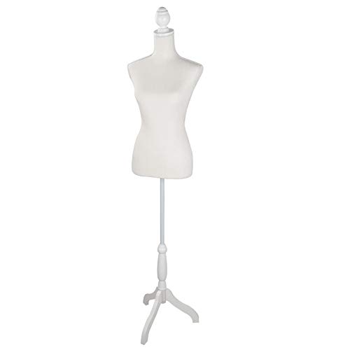 ZENSTYLE Female Dress Form Mannequin Torso 60” to 67” Height Adjustable