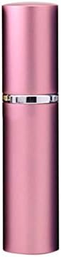 H87yC4ra 10ml Aluminum Spray Bottle Travel Fine Mist Refillable Empty Perfume Diffuser - Pink