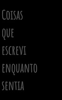 Livro Coisas que escrevi enquanto sentia