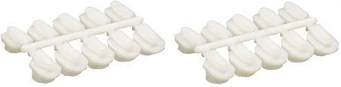 Stikkiworks Damage-Free Reusable Removable Standard Stikki Clip for Any Surface, White, Pack of 30-079044 (2.(Pack))