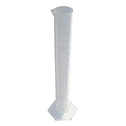 Othmro 3Pcs Plastic Graduated Measuring Cylinder