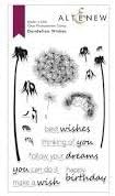 Altenew Dandelion Wishes Photopolymer Stamp Set, 19 Stamps (4" x 6") Card Making, Scrapbooking, Layering Stamps, Inspirational Sentiments, Happy Birthday, Best Wishes