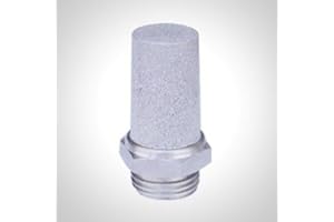 Pneumatic Cone Muffler Filter Stainless Steel 1/4" NPT by MettleAir
