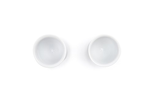 Fox Run 6227COM Porcelain Egg Cup Timer, 2.5 x 2 x 1.75 inches, White - Thumbnail 2