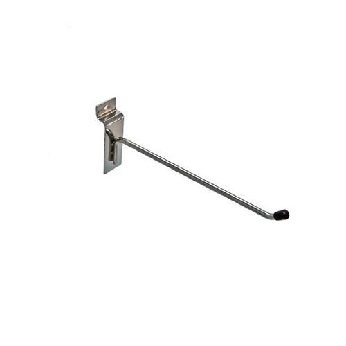 Direct Bazaar Chrome Slatwall Hook Prong Arm Retail Shop Display/Size 10" (25cm - 250mm)
