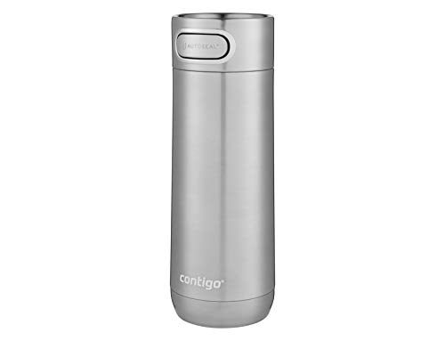 Contigo Luxe Autoseal Thermobecher, Edelstahl-Reisebecher, Isolierflasche, auslaufsicher, Kaffebecher to Go, spülmaschinenfest, Isolierbecher mit Easy-Clean-Deckel BPA-frei, 360 ml – Bild 4