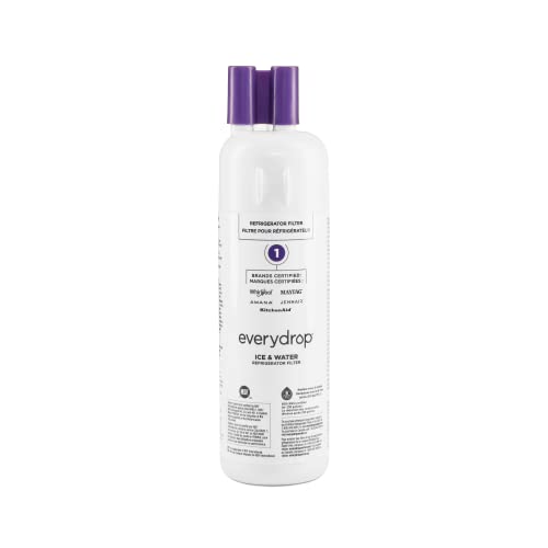 everydrop by Whirlpool Ice and Water Refrigerator Filter 1, EDR1RXD1, SinglePack , Purple