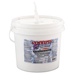 Gymwipes Anti-Bac Bucket 700 Wipes 2 by 2XL CORPORATION
