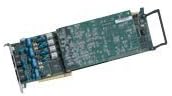 Dialogic Corporation - Dialogic 4-Port Analog, Loop-Start, Pcie - Pci, Pci Express - 4 X Phone Line (Rj-11) - Plug-In Card "Product Category: Telecommunication/Voice Boards"