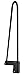 GSM Brands Hairpin Table Legs (Set of 4), Heavy Duty Satin Black Steel Rods for Industrial Design Look (16 Inch)