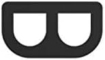 02P UMNL BLACK INTERFACE SEAL (Pack of 1000)