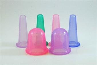 Silicone Cupping Set for Beauty, 6 cups/pack