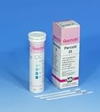 SEOH Quantofix Analytical Indicator Strips to Detect Peroxide x100 (25 ppm)