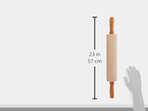 J.K. Adams 12-Inch-by-2-3/4-Inch Maple Wood Medium Gourmet Rolling Pin by J.K. Adams