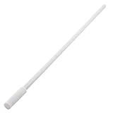 uxcell 350mm Length PTFE 7mm Diameter Retriever Stirrer Bar White