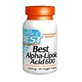 Best Alpha Lipoic Acid, 180 Vcaps by Doctors Best (Pack of 2)