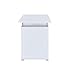 Coaster Home Furnishings Tracy Modern Contemporary 55-Inch 2-Drawer Home Office Computer Writing Desk Study Table with File Cabinet Storage Engineered Wood Eco-Friendly Laminate White 800108