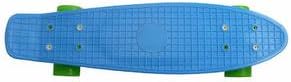 Penny Board Blue with Green Wheels