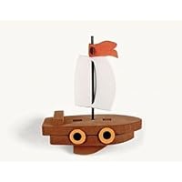 Crafty Capers Floating Foam 3D Pirate Ship Craft Kit For 12 Kids | Pirate Crafts For Kids