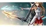 Kirito Asuna Big Size Mouse Pad Mousepad Dimensions: 23.6 x 13.8 x 0.12inch(60x35x0.2cm)