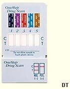 Six Drug (THC/Coc/Opi/Amph/Mamph/Benzo) Dip Test (2 tests kits) with confirmation service.