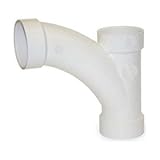 Tee Wye and 45Deg 2-pc Elbow, 6x6x4In, PVC