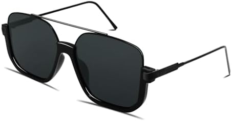 Amazon.com: zeroUV Oversized Metal Frame Brow Bar Semi  display picture 1