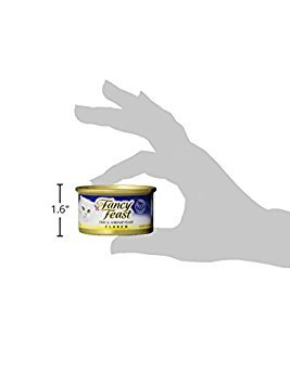 FANCY FEAST GOURMET WET CAT FOOD, FISH AND SHRIMP FEAST, FLAKED, 3 OZ CAN